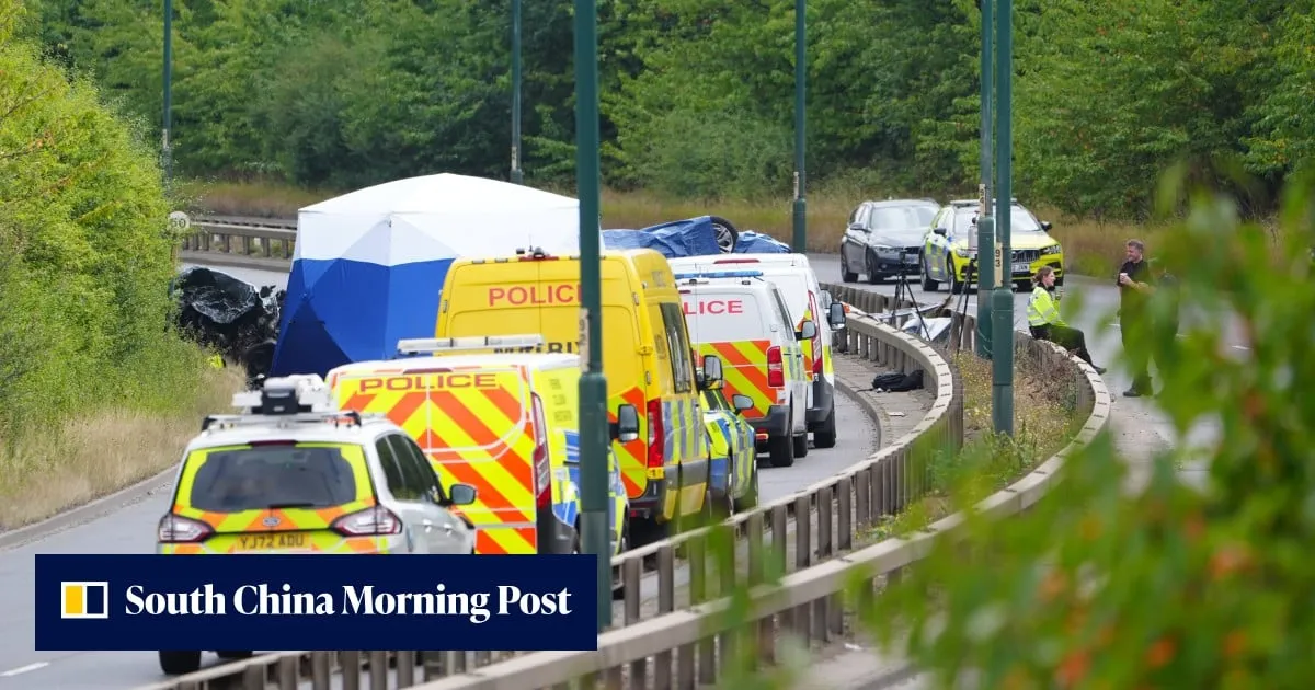 UK police arrest 12 after deadly wrong-way crash that killed 7
