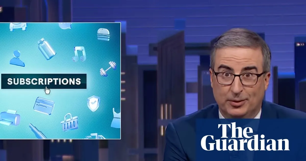 John Oliver on ‘smart’ appliances: ‘Spying on you through the washing machine’