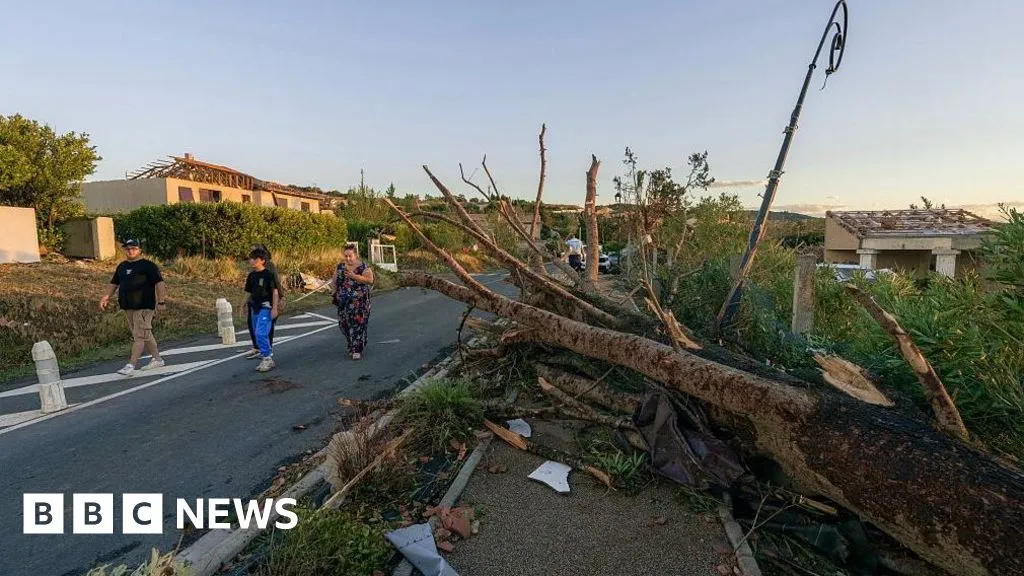 Tornado tears through French village, leaving dozens hurt and homes ravaged