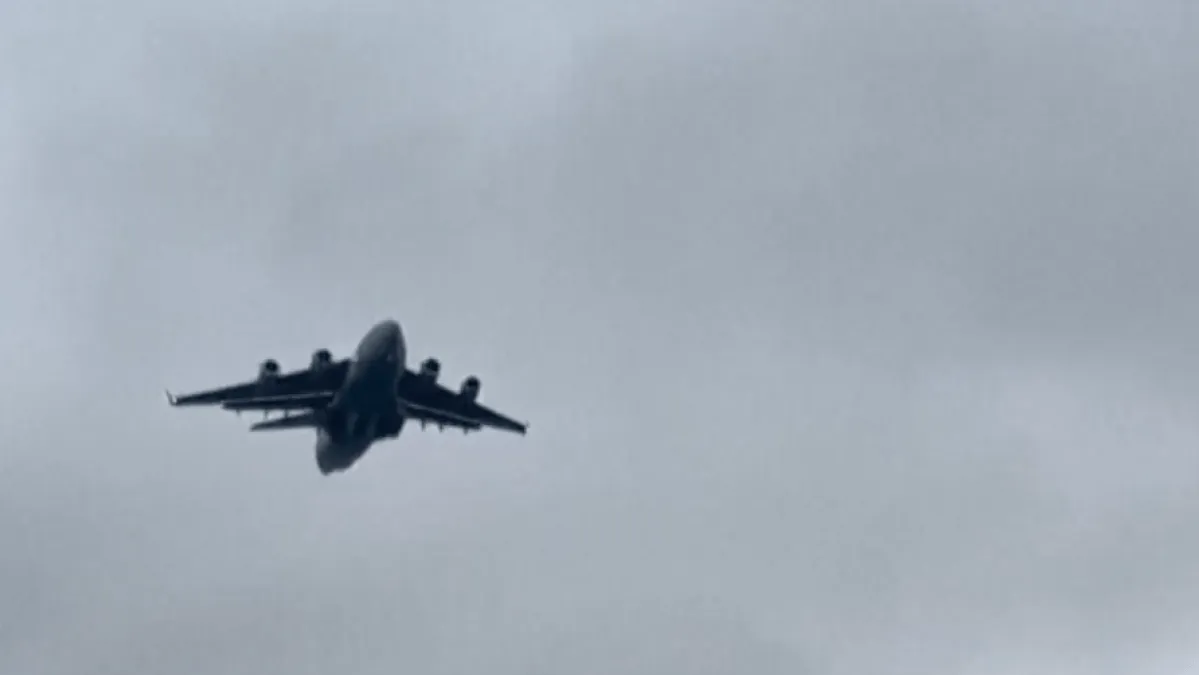US military transport plane arrives in Moscow in rare occurrence