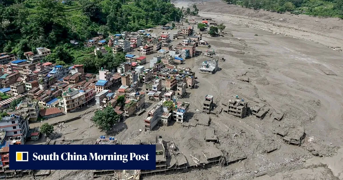 Flash flood in Nepal washes away villages, power projects near Tibet border