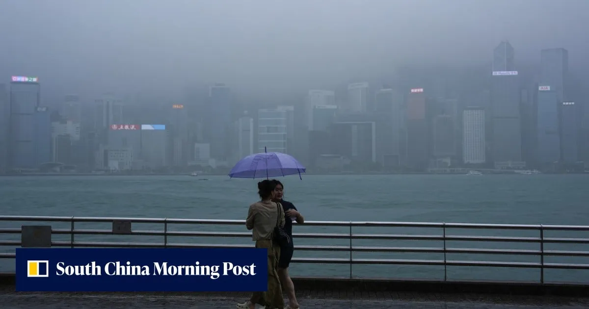 Hong Kong downgrades red rainstorm warning to amber, afternoon school to proceed