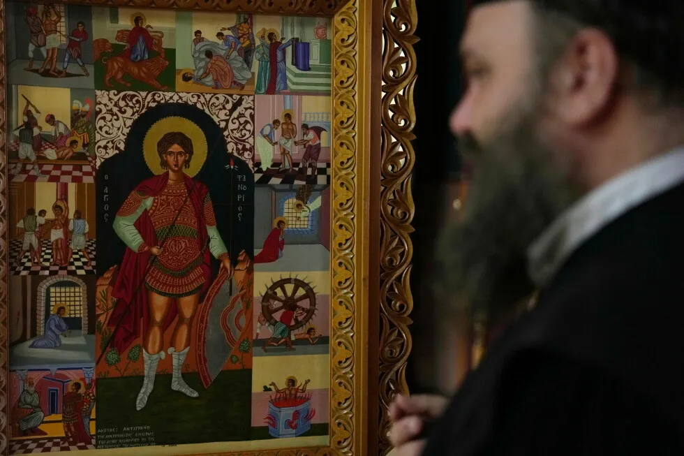 For everything from troubled hearts to lost keys, Greeks bake cakes for a wish-granting saint