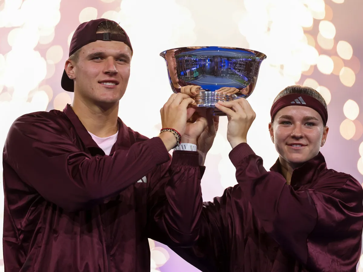 Czech pair Karolina Muchova and Jakub Mensik win US Open mixed doubles