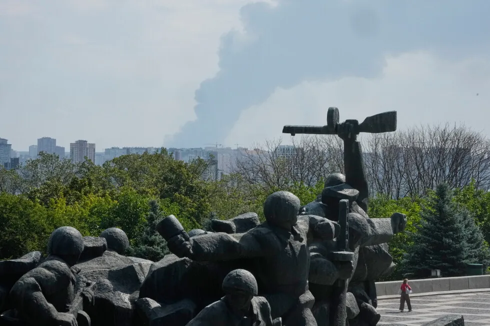 Russia says it launched a ‘massive’ overnight strike on 9 Ukrainian cities