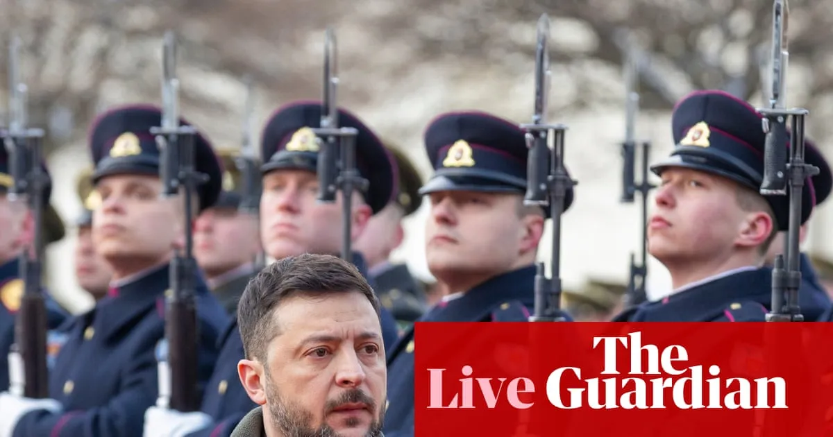 US-Ukraine security deal waiting to be signed, says Zelenskyy – Europe live