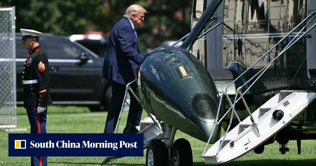 White House construction cited in Trump helicopter close call with airliner
