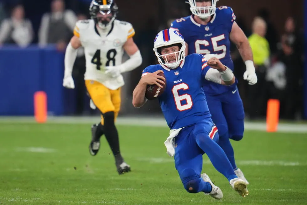 Bills close preseason with 28-27 win over Steelers on Buechele’s late 2-point conversion