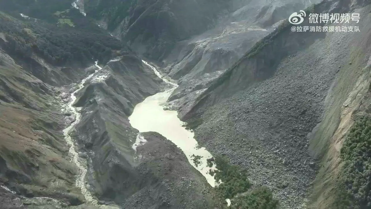 ‘Barrier lake’ triggers fresh floods, halts rescue at Nepal-China border