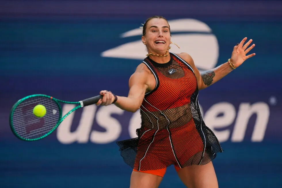 No. 1 Aryna Sabalenka shrugs off her recent struggles as she seeks a third straight US Open title
