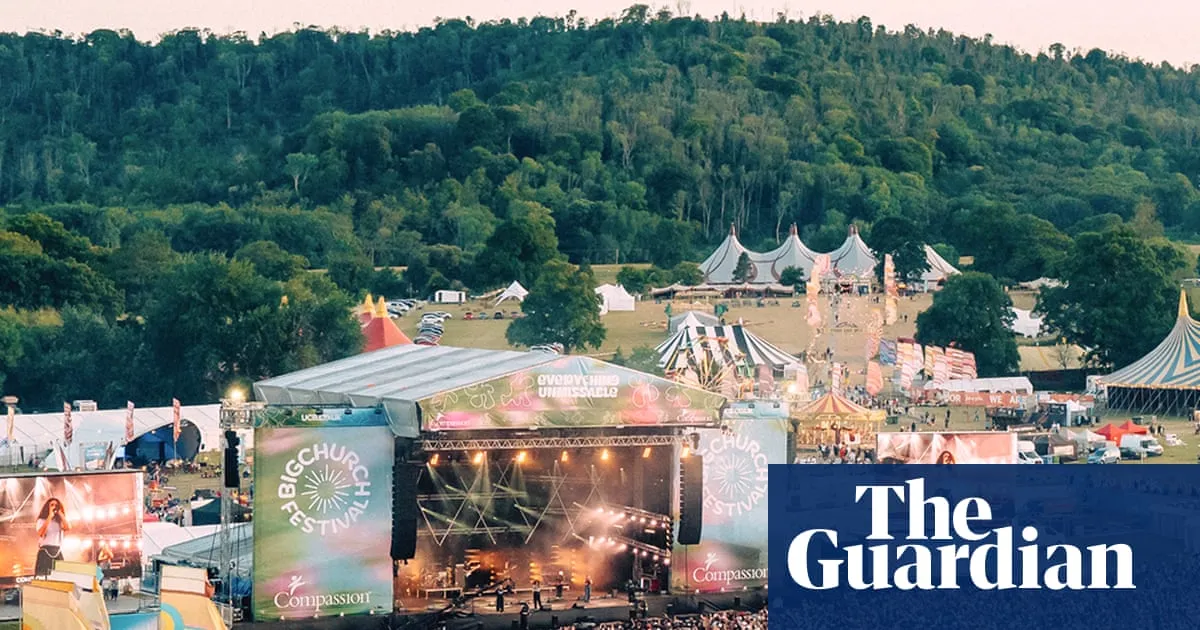 Man, 41, dies after large sign falls at Christian festival in West Sussex