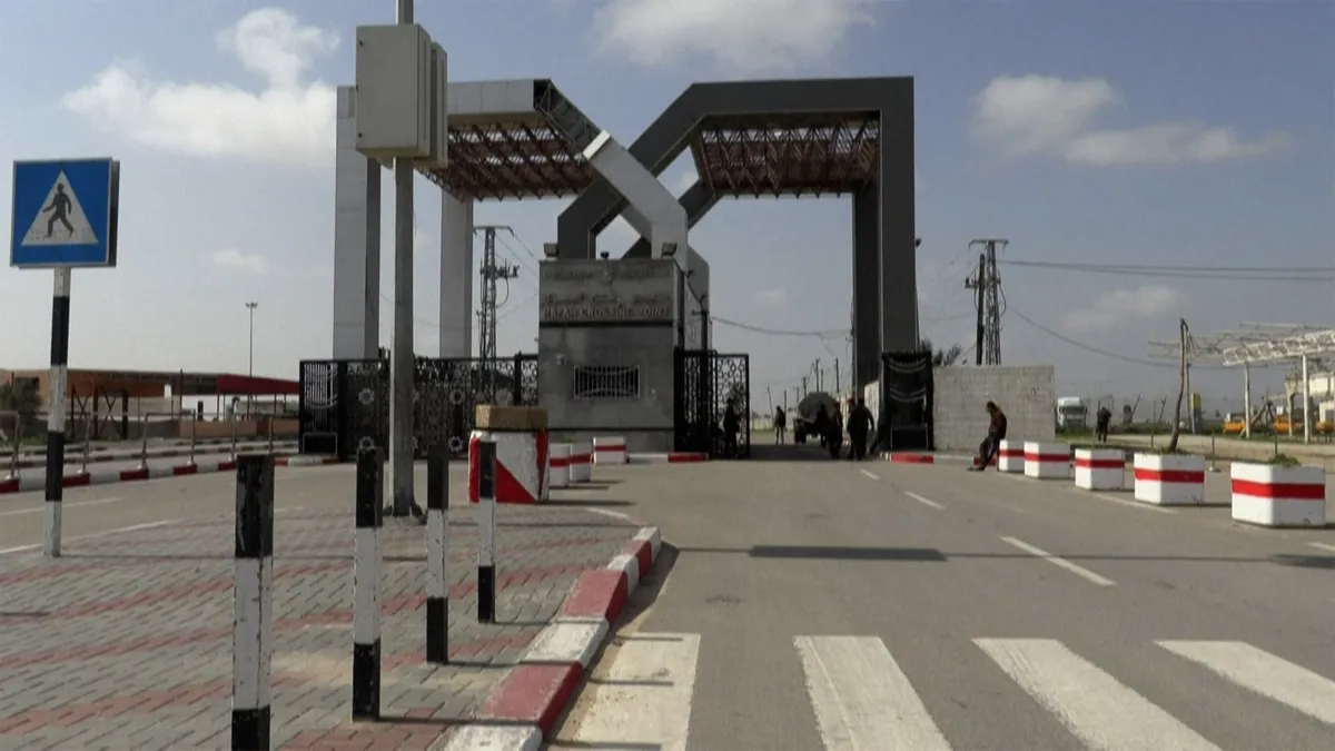 Gaza’s Rafah crossing to reopen when final Israeli body is returned