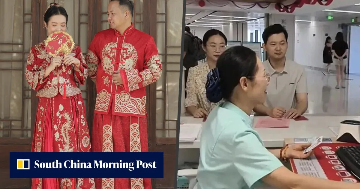 China hospital joins nightclubs in offering marriage services to fight low wedding rates