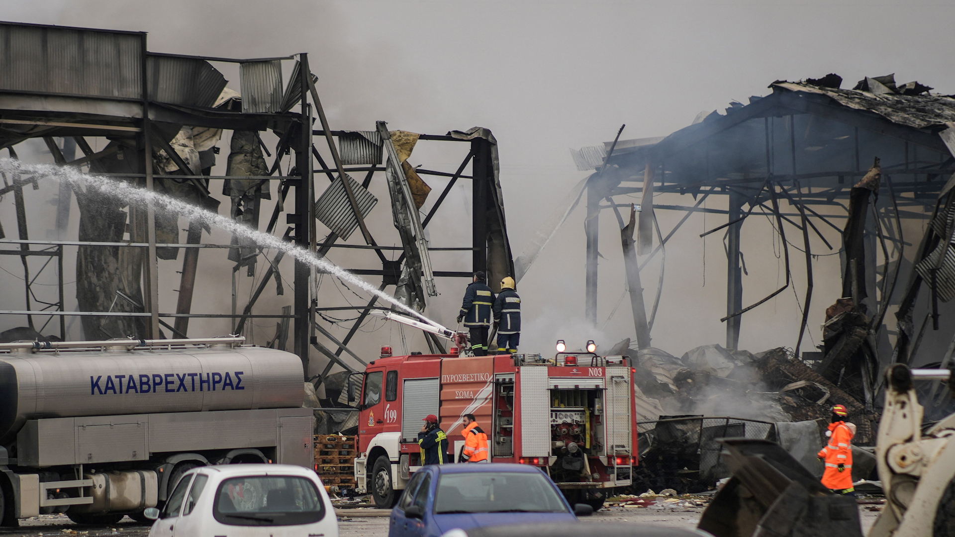 Biscuit factory explosion in Greece kills at least four