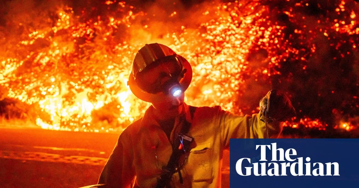 Fire in California’s Big Sur region doubles in size overnight, forcing evacuations