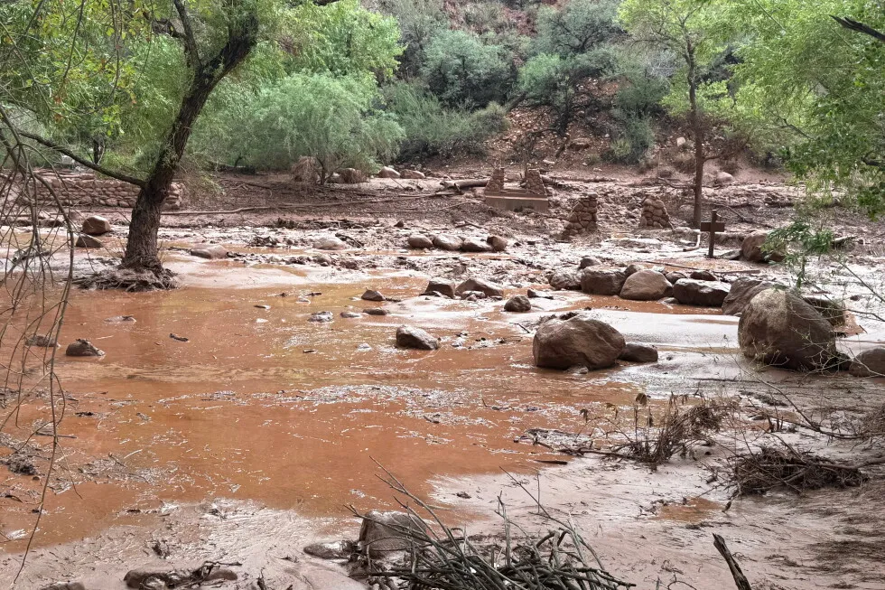 Dozens evacuated from Grand Canyon after flash flood hits creek leading to the Colorado River