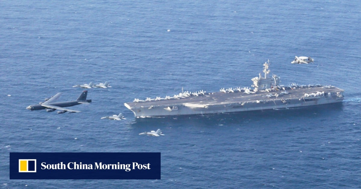Amid US-Iran tensions, US aircraft carrier enters Middle East region, officials say