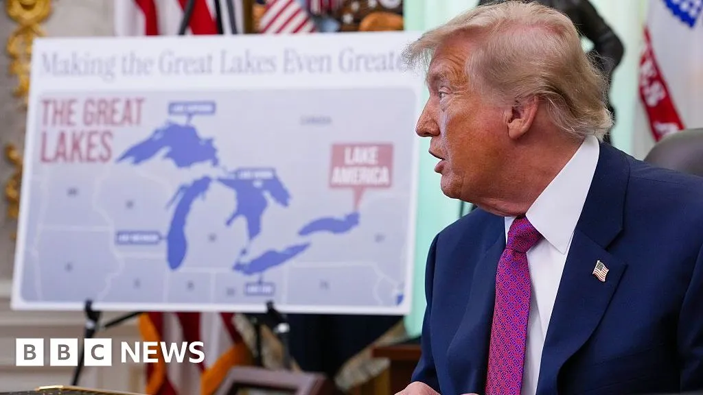 Trump pushes Apple to change 'Lake Ontario' to 'Lake America' on its maps