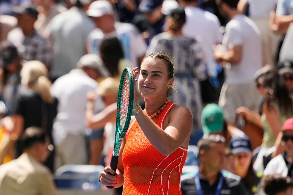 Aryna Sabalenka wins to start her US Open and Carlos Alcaraz is getting started on his
