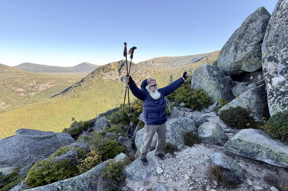 At 91, Dale ‘Grey Beard’ Sanders reclaims record as oldest hiker to complete the Appalachian Trail