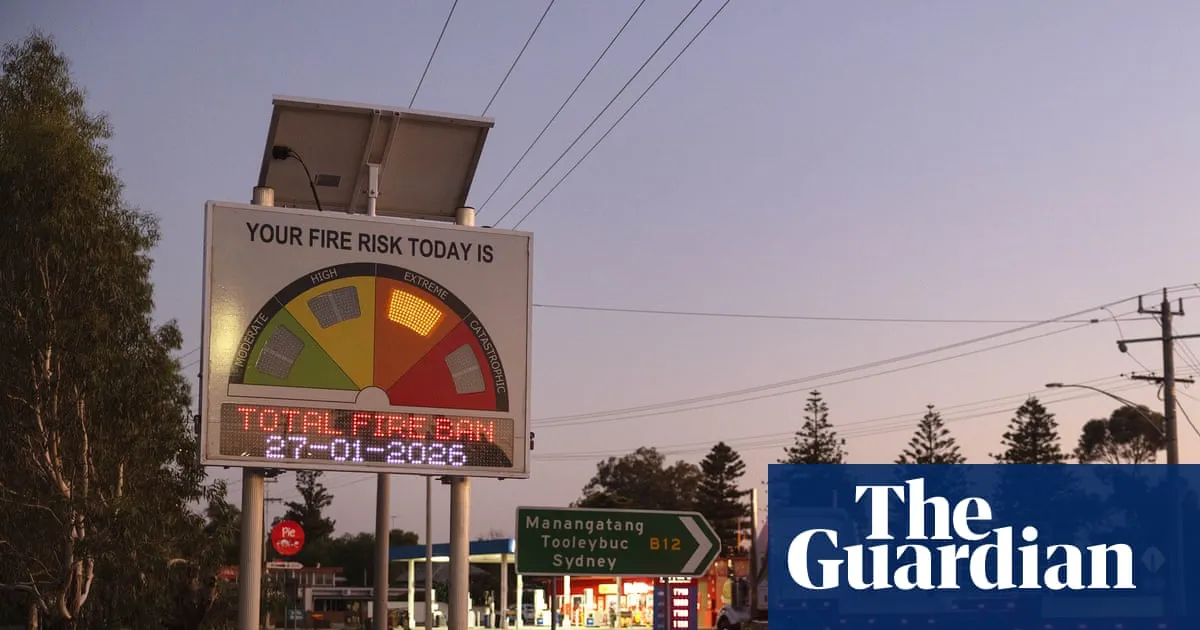 Extreme heatwave may break records in Victoria as firefighters warn of bushfire risk in ‘very dry’ state
