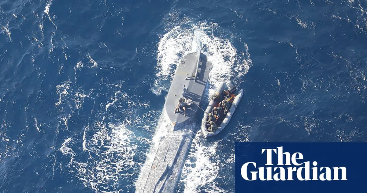 Record 9 tonnes of cocaine seized from ‘narco-sub’ by Portuguese police