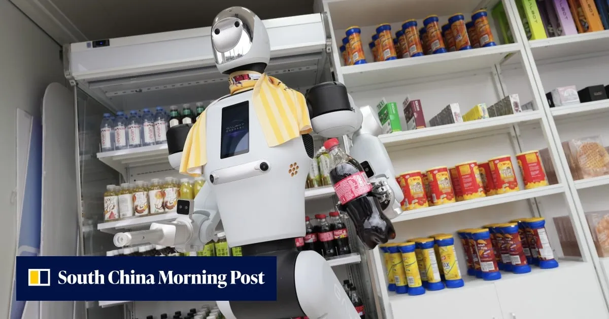 Rain, internet outages hit first day of Hong Kong’s robot convenience stores