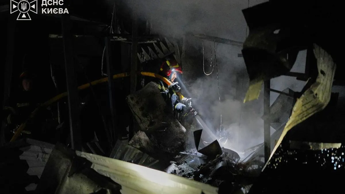Russian drone and missile barrage kills at least 12 in Ukraine’s Kyiv