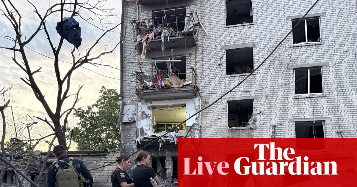 At least 12 people killed in Russian overnight attacks on Ukraine – Europe live