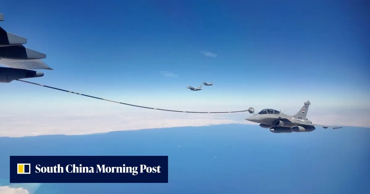 Export potential? Chinese YY-20 refuels Egyptian Rafale in cross-platform drill