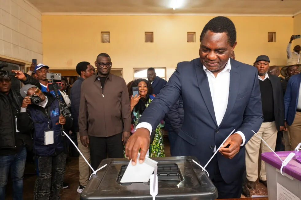 Zambia president inaugurated for second term after disputed vote and opposition arrests
