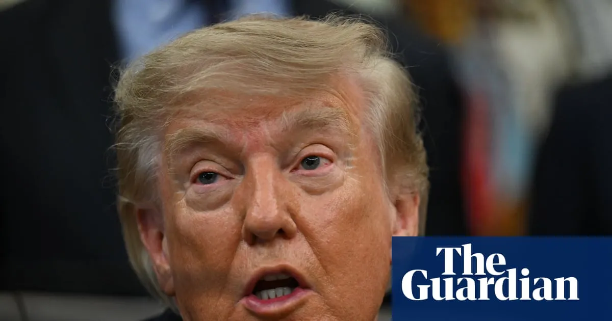 Trump suggests he is reviewing US support for UK over Falkland Islands