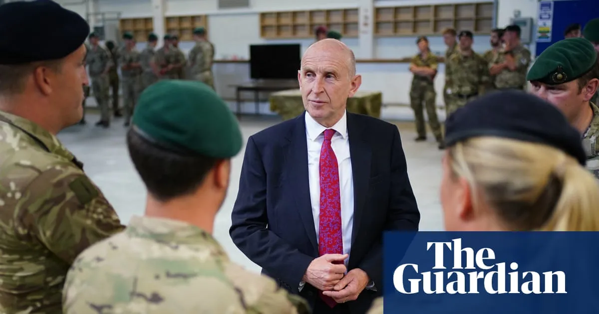 Fund defence spending from tax rise on middle earners, thinktank tells Healey