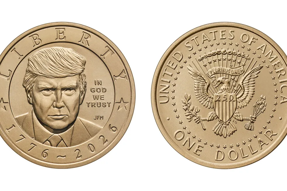 Heads or tails? $1 coin with Trump’s face and gold finish to go on sale