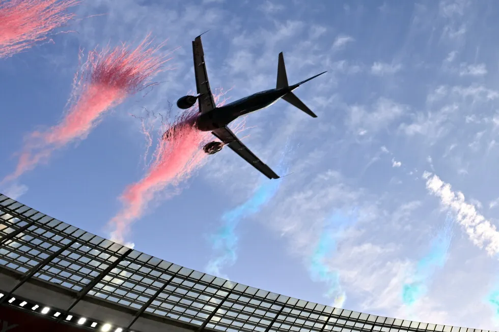 South Africa aviation regulator probes low jet flypast over Cape Town stadium
