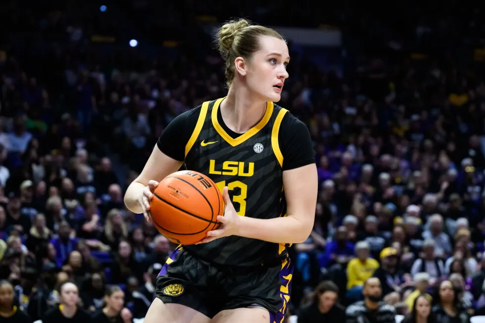 Ukrainian center Koval says she left LSU because team brought in Russian player