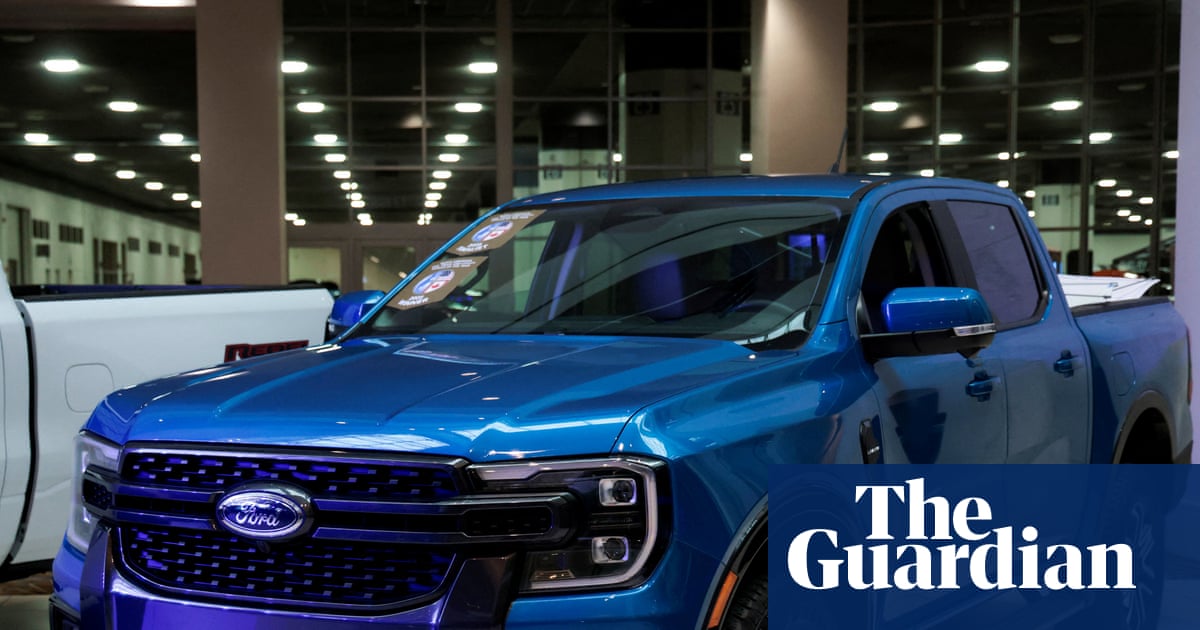 Number of US-style pickup trucks on UK roads up 92% in a decade, data shows