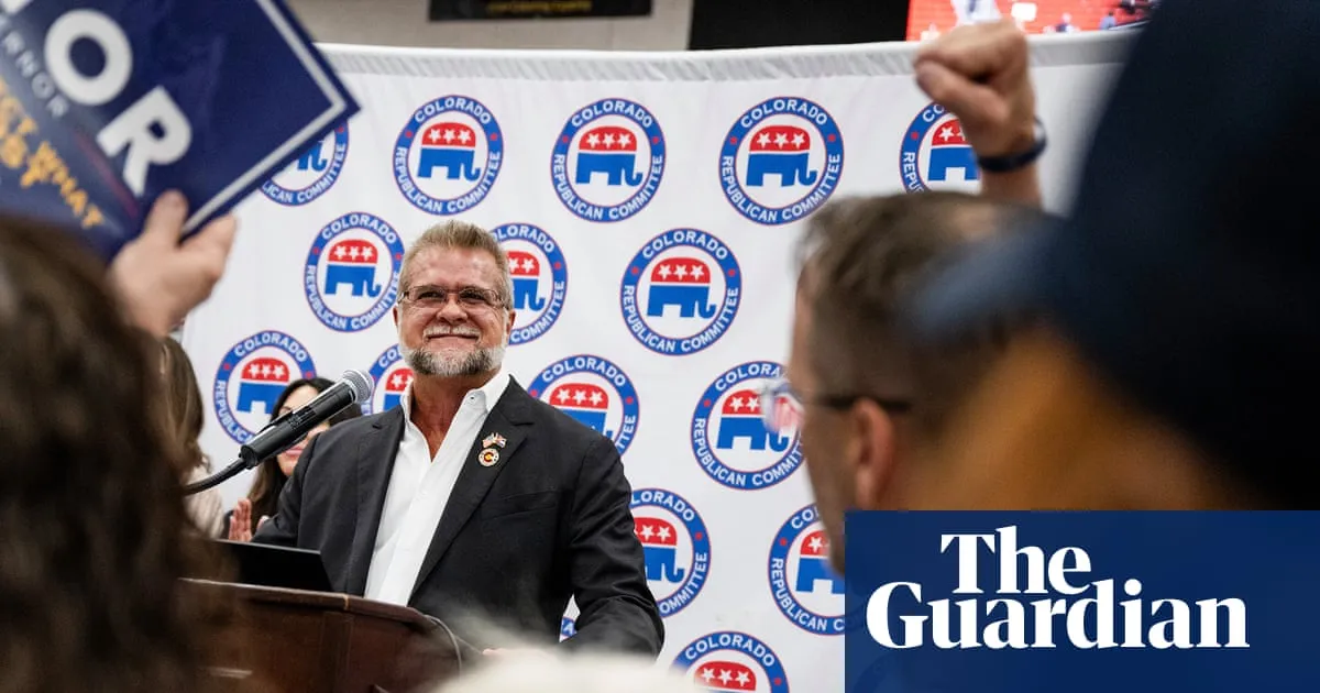 Colorado’s Republican governor nominee linked to controversial anti-sex-trafficking ministry