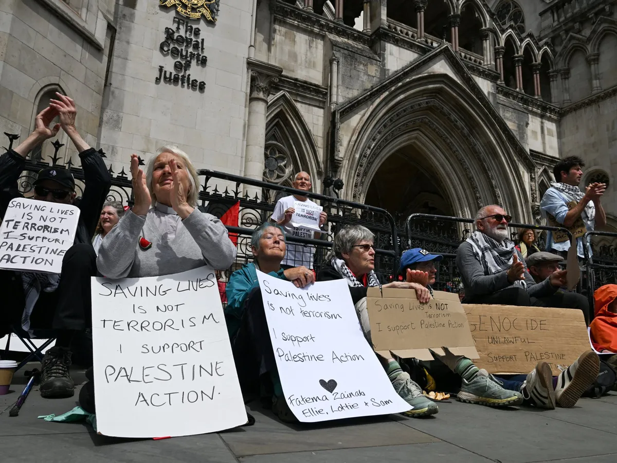 Four imprisoned Palestine Action activists appeal ‘terrorism’ sentences