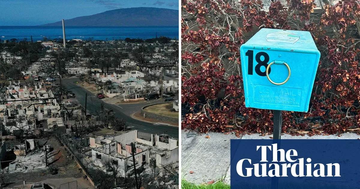 Razed by wildfire, erased by USPS: Hawaiians fight to restore mail delivery