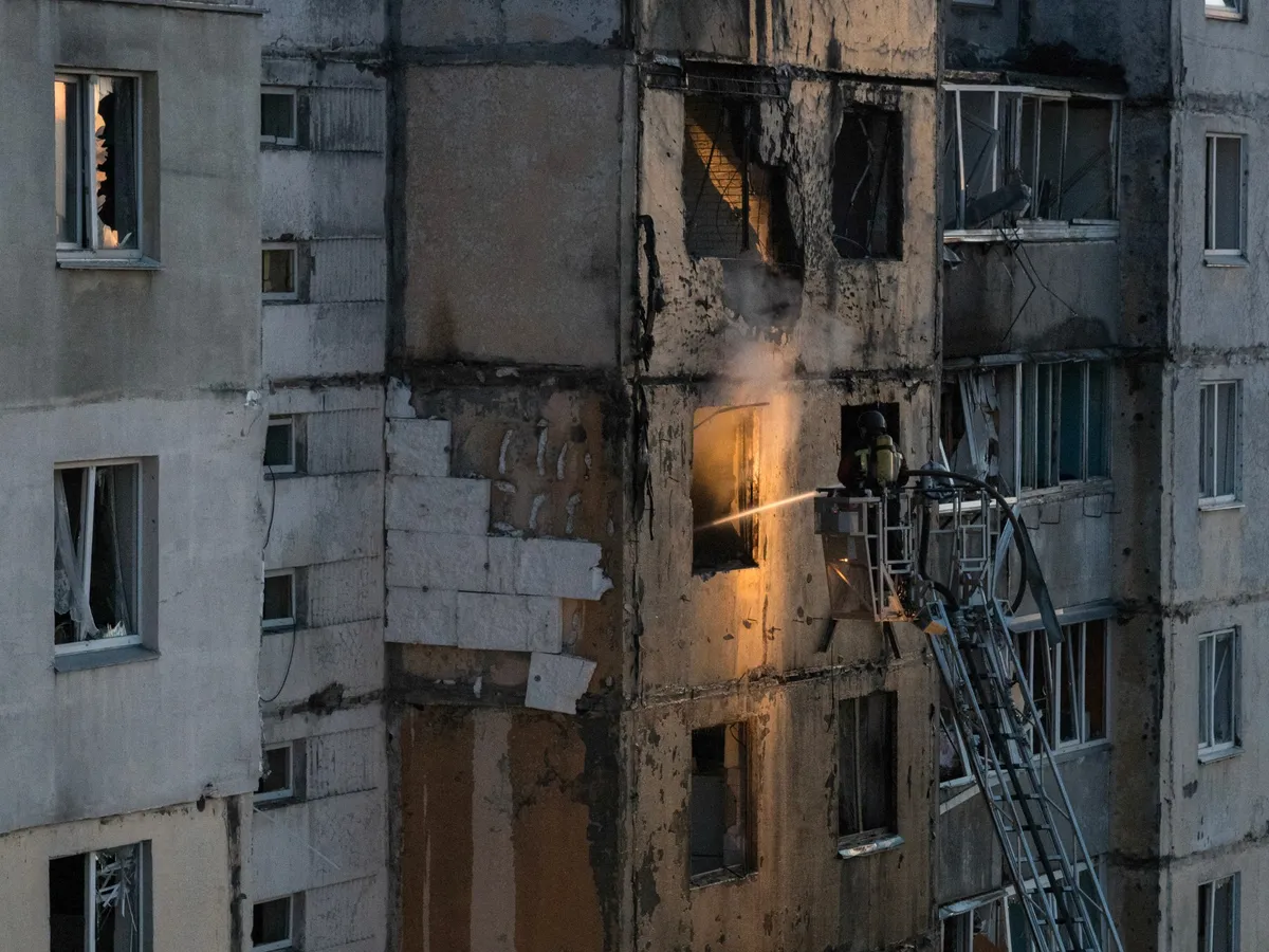 Ten injured in Ukraine as Kyiv expects talks with US envoys in coming days