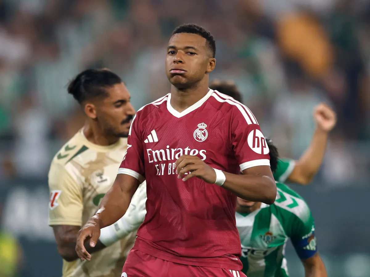 Betis beat Real Madrid as Mbappe misses penalty in first La Liga defeat