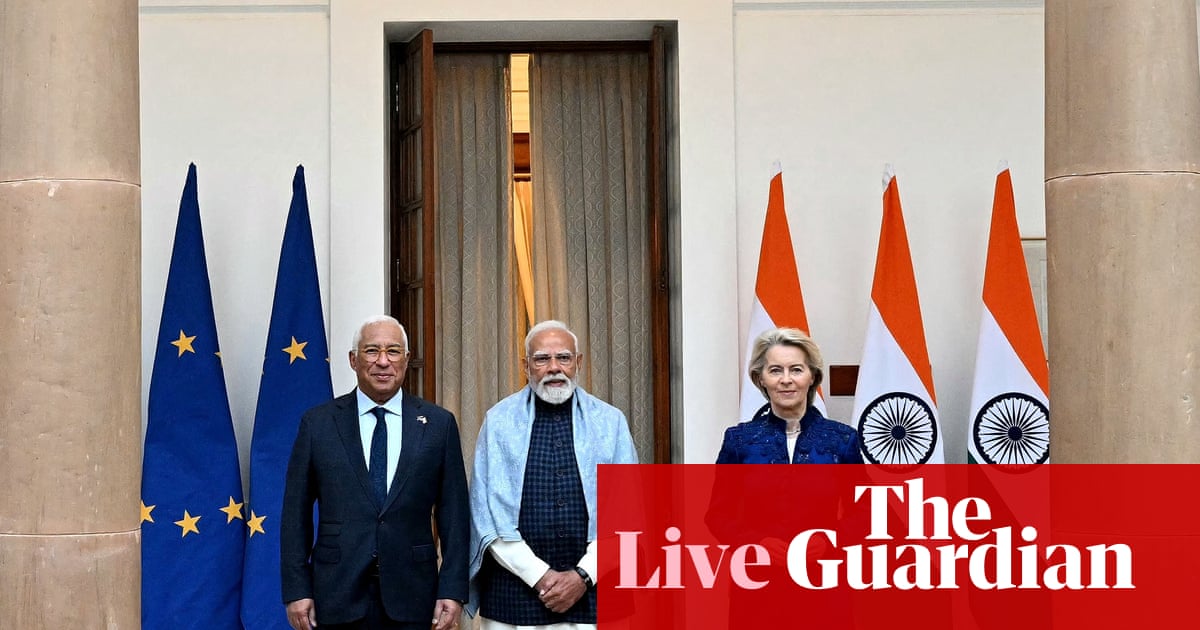 ‘The mother of all trade deals’: EU and India sign landmark trade agreement – Europe live