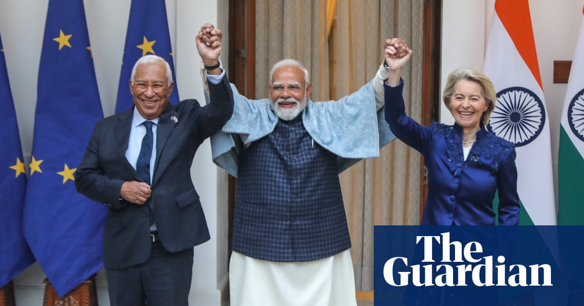 ‘Mother of all deals’: EU and India sign free trade agreement