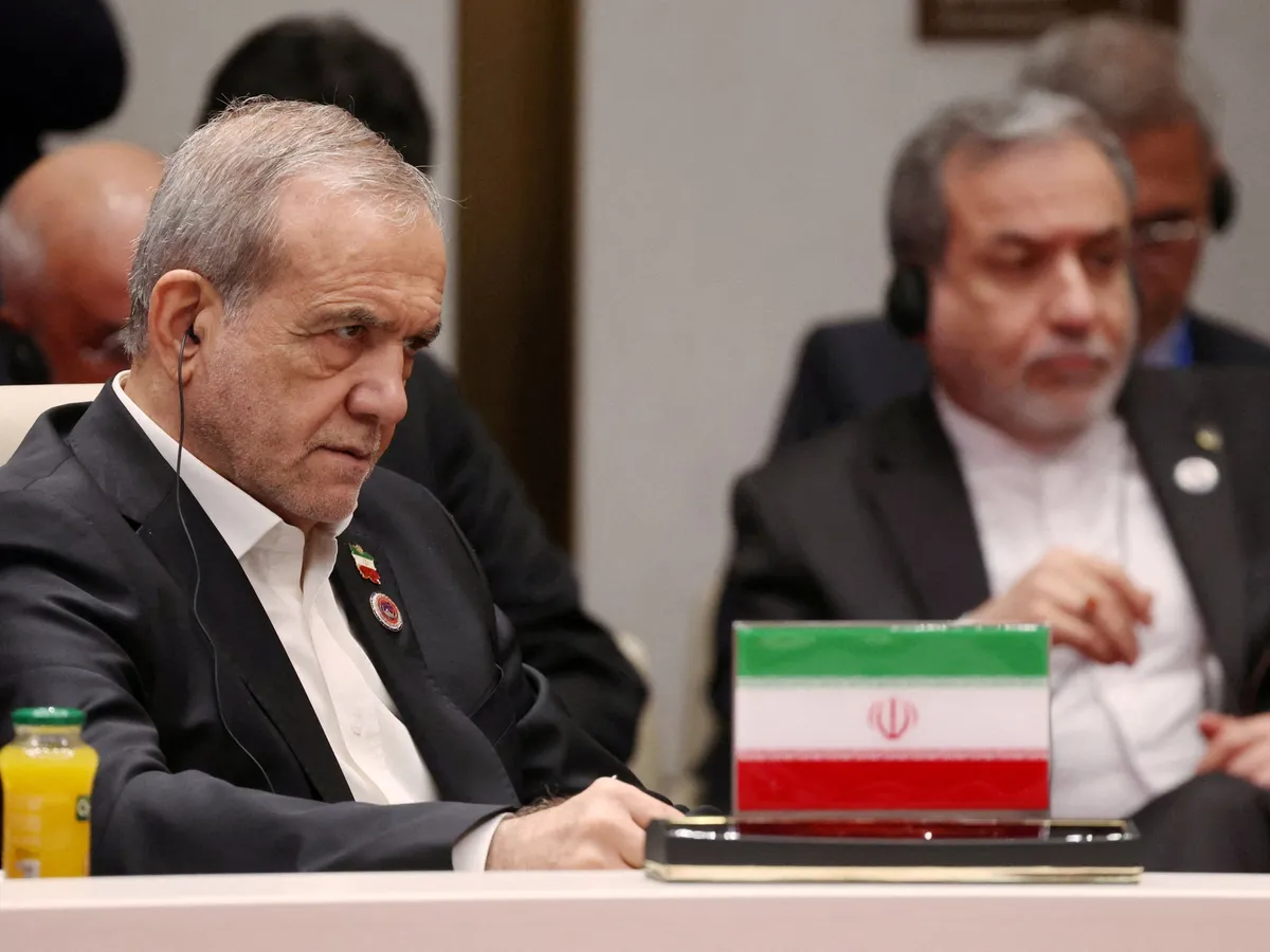 Iran President Pezeshkian calls for unity as US ramps up economic pressure
