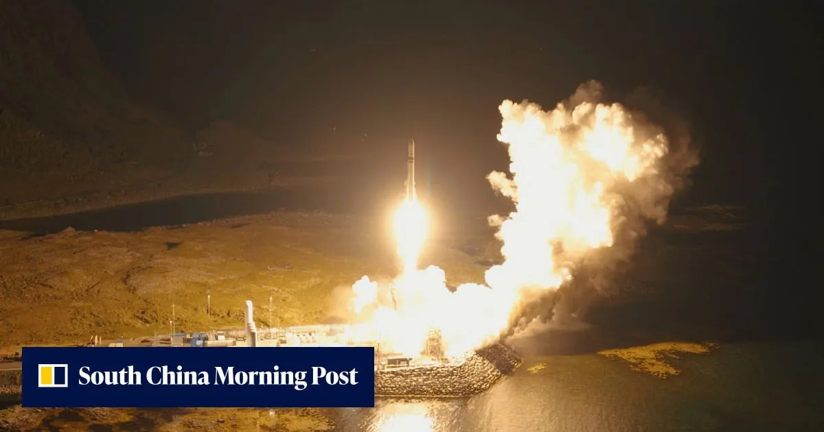 German rocket reaches space as Europe enters satellite launch race
