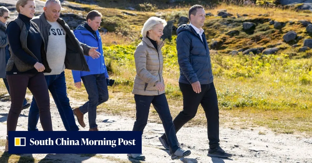 EU Commission chief Von der Leyen visits Greenland to sign new partnership deal