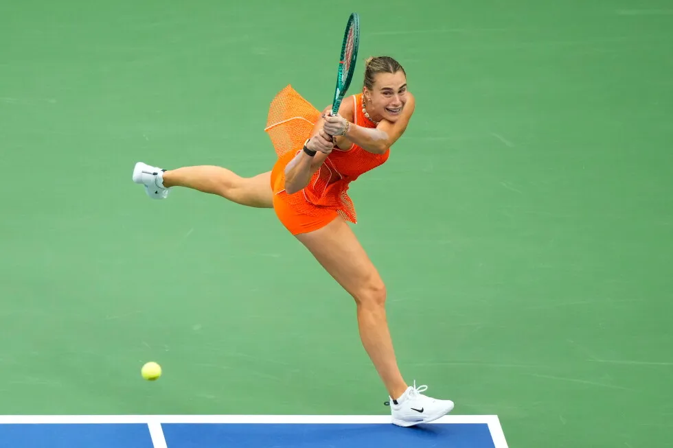 Two-time defending champ Aryna Sabalenka beats Taylor Townsend to reach the US Open quarterfinals