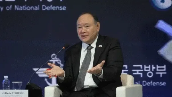 Philippines defense chief calls out China after note interrupts remarks at Seoul forum: 'Coercion, bullying'