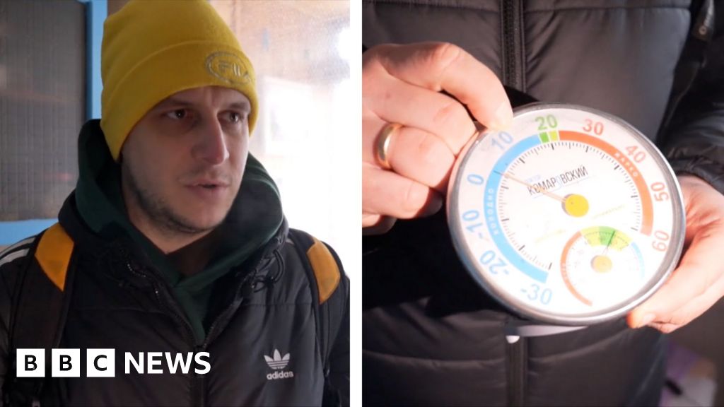 'It's 2C in our flat': Inside Kyiv apartment as Russia targets power and heating